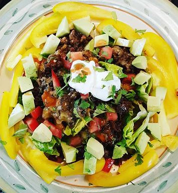 وصفات رمضان: سلطة كيتو تاكو