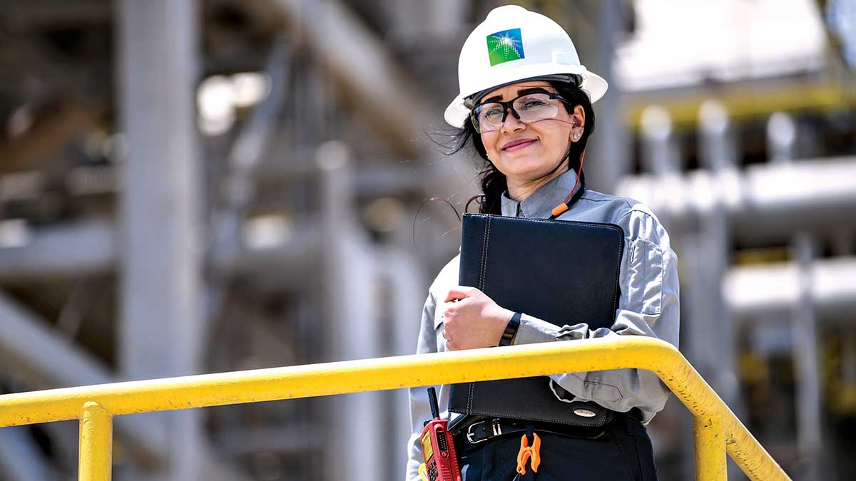 Driving diversity in Aramco’s field operations
