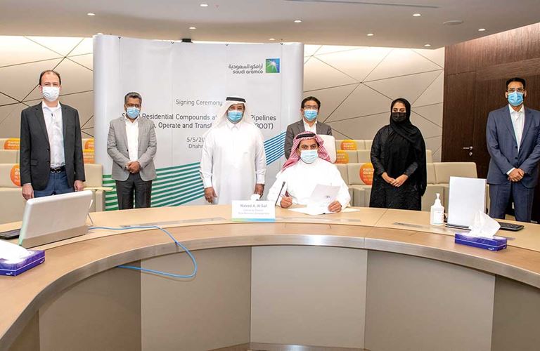 Aramco signs public-private agreement for six East-West Pipeline residential compounds