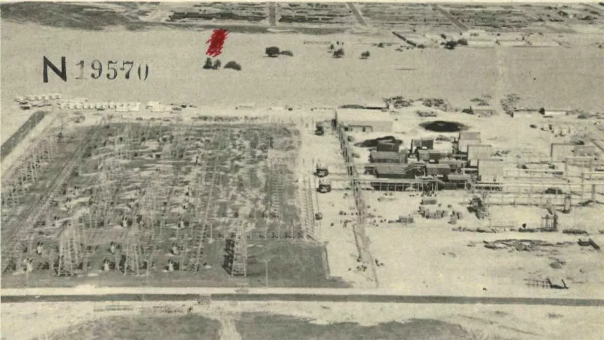 Berri Gas Plant 1976 power plant inauguration