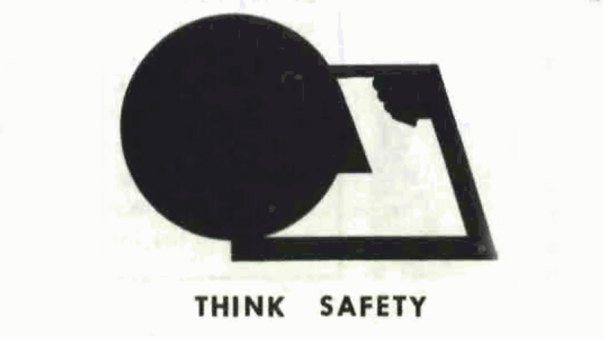 1961 Aramco Think Safety campaign Dhahran