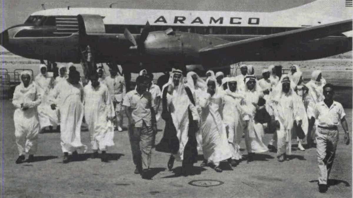 1961 summer student visitors to Aramco