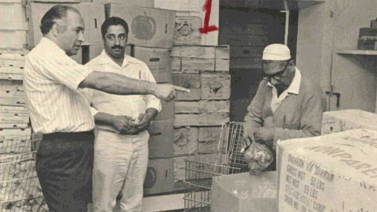 1976 Aramco Commissary ordering perishable goods
