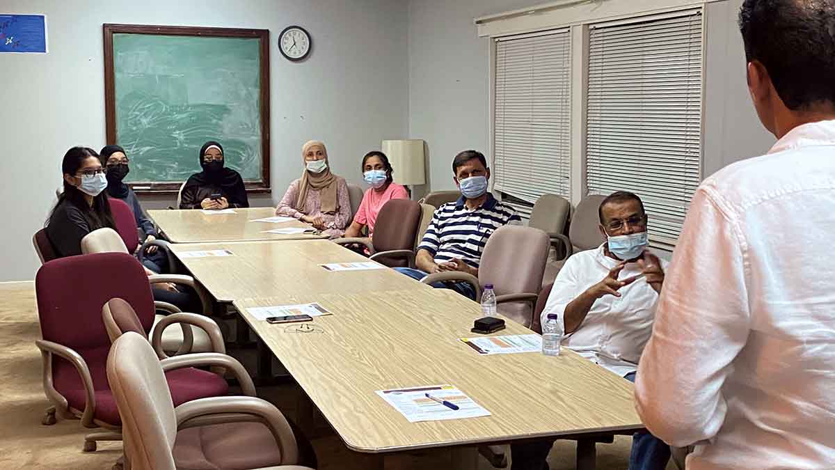 Aramco Abqaiq Toastmaster group resumes in-person meetings
