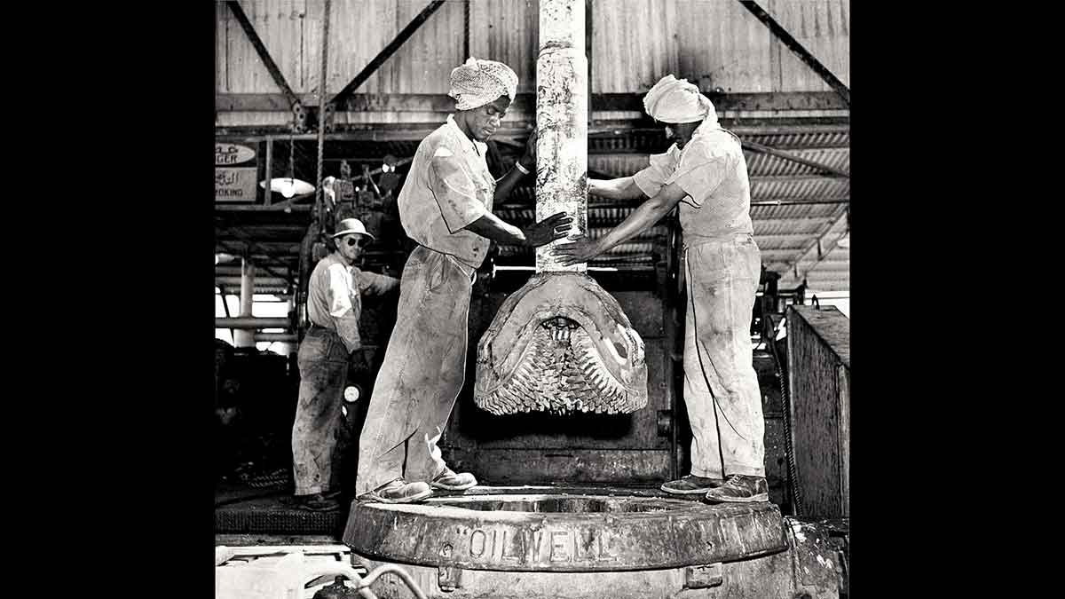 Aramco hydrocarbon journey history drilling 1949