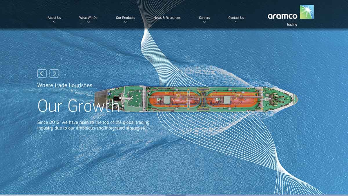 Aramco Trading Company launches new creative, easy-to-use website