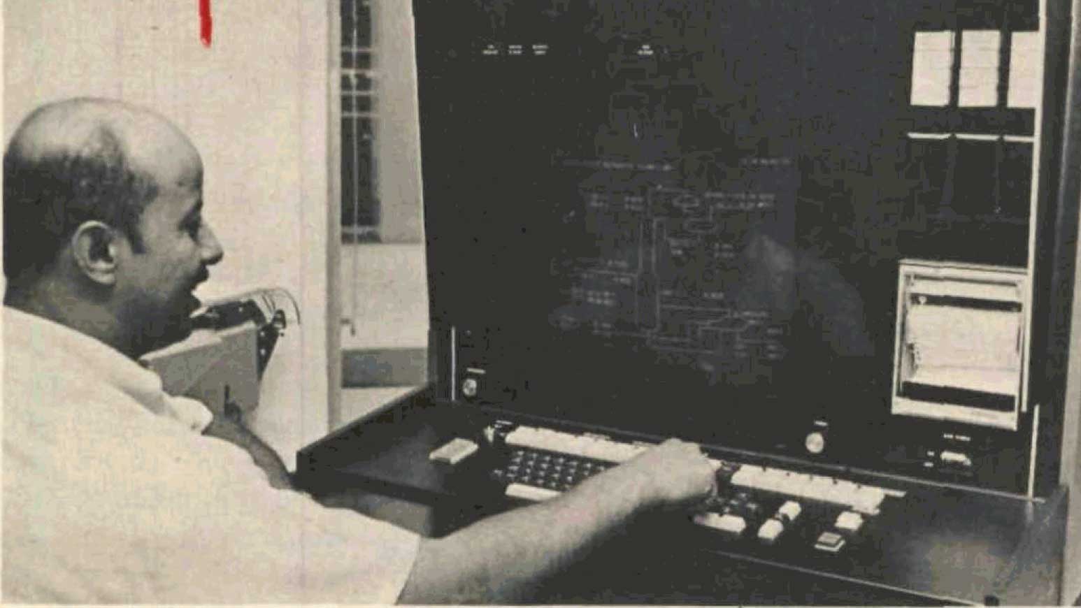 Fox-1-computer-monitors-Abqaiq-LNG-plant Aramco 1976