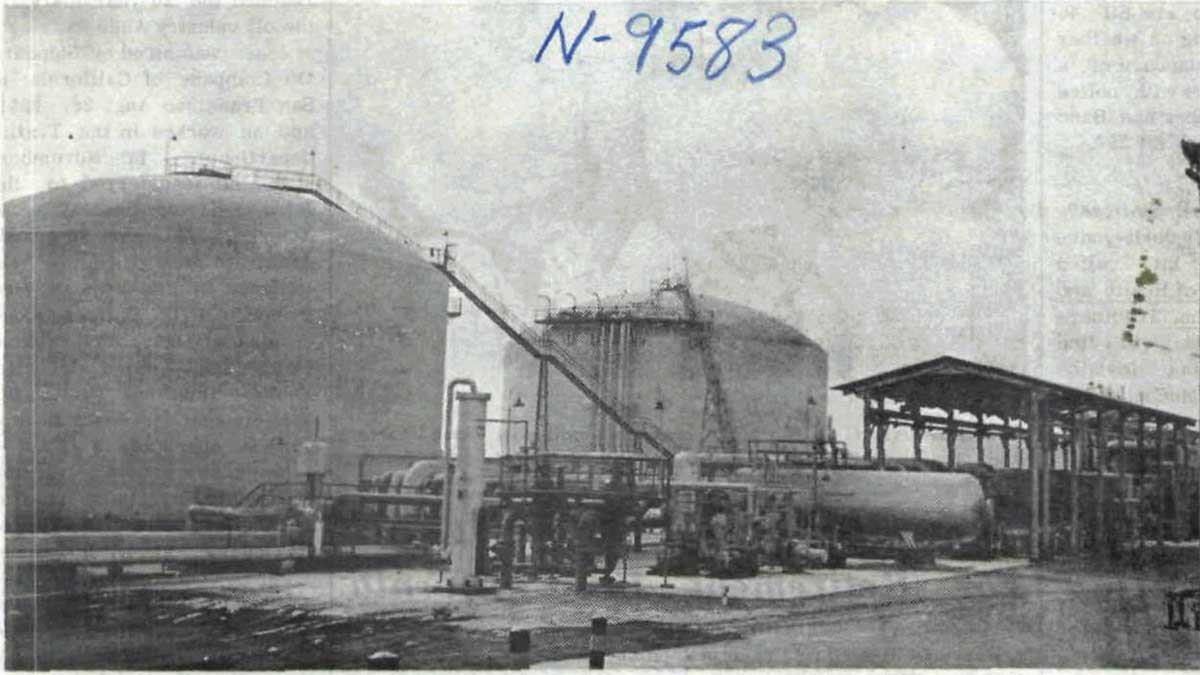Memory Lane 1961 Ras Tanura LNG Plant Aramco