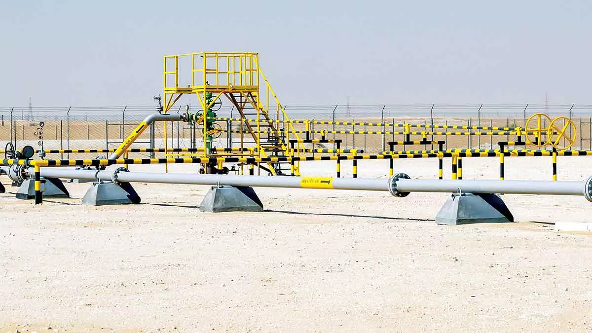 Hydrocarbon-Journey-Aramco-wellheads-fenced-in-protect-enviro
