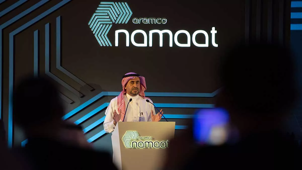 Aramco Namaat Ahmad Al Saadi senior Vice President of Technical Services