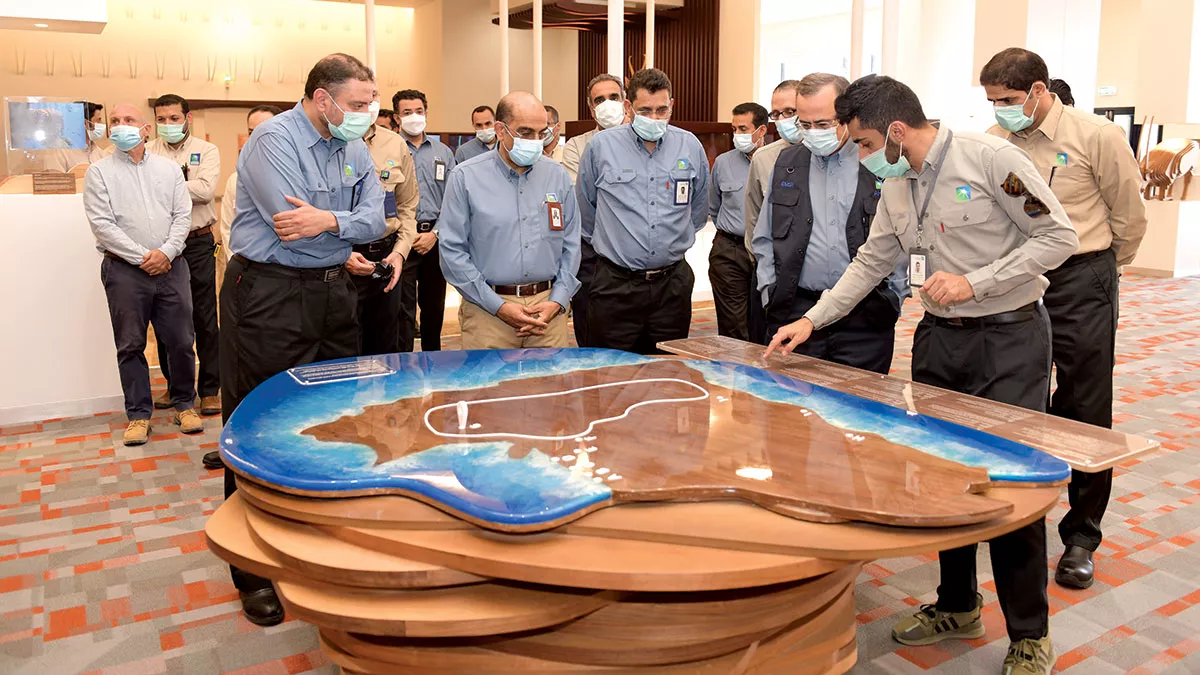 SHAYBAH EMSR wildlife visitor center Amin Nasser Aramco