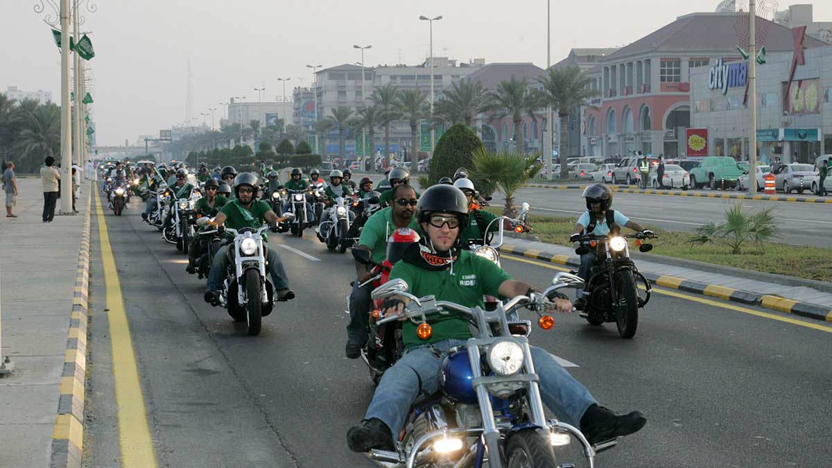 National Day on the corniche parade and in the communities around the Kingdom