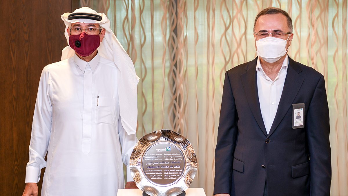 Abdullah O. Al-Baiz honored in Dhahran as he retires