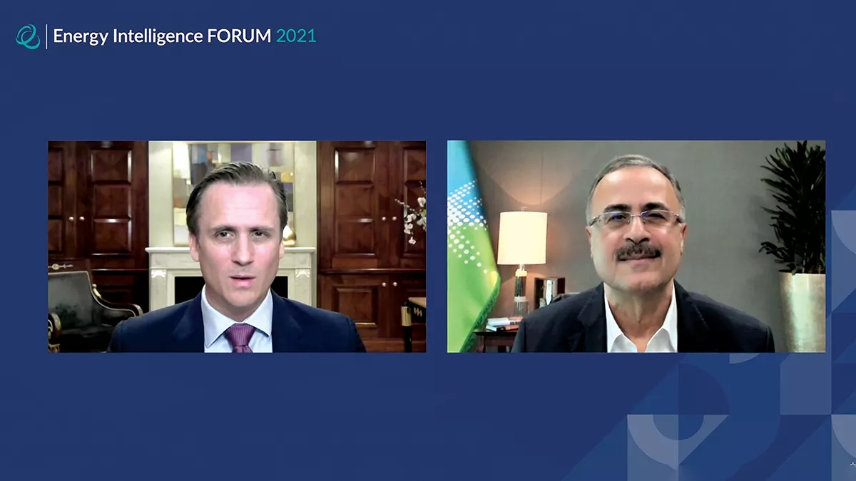 CEO addresses Energy Intelligence Forum