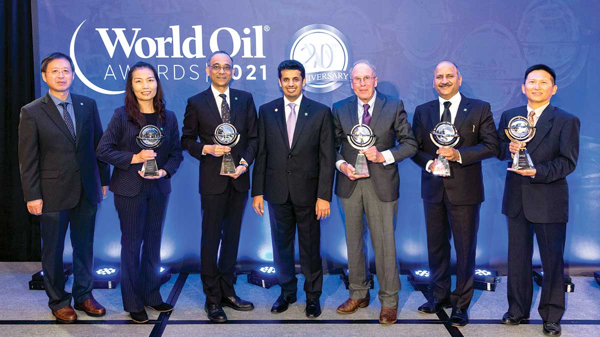 Aramco five World Oil Award winners EXPEC Advanced Research Center