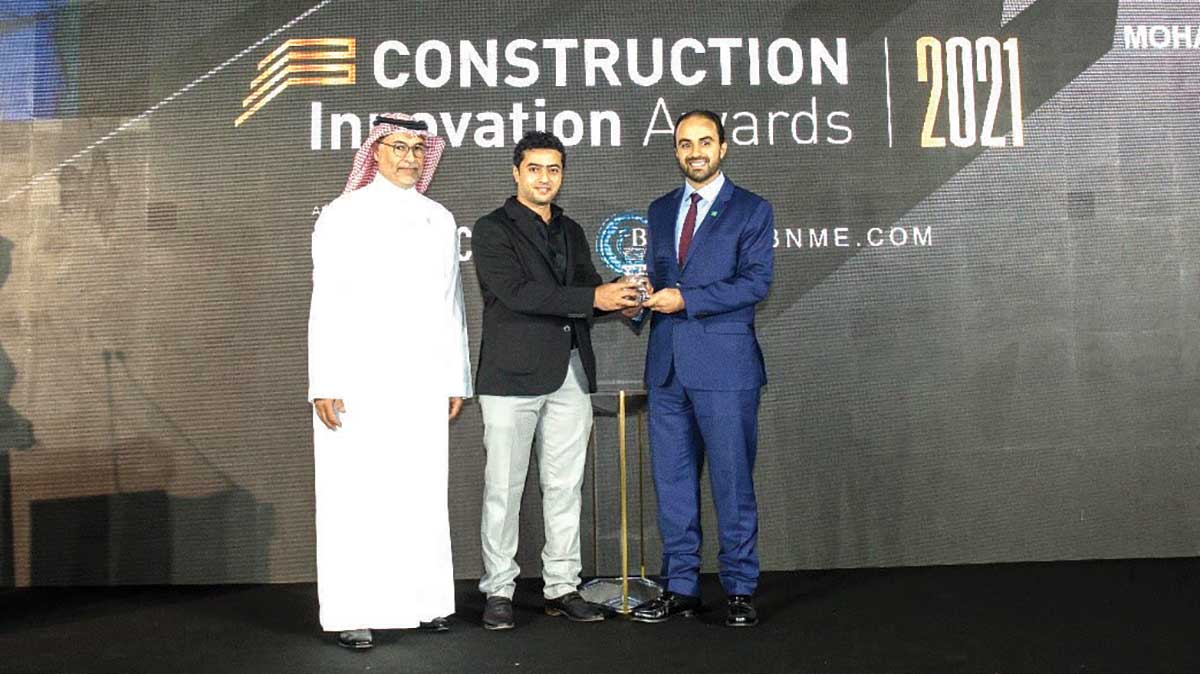 Construction Innovation Award Engineer of the Year Mohammed Al-Mana Aramco 