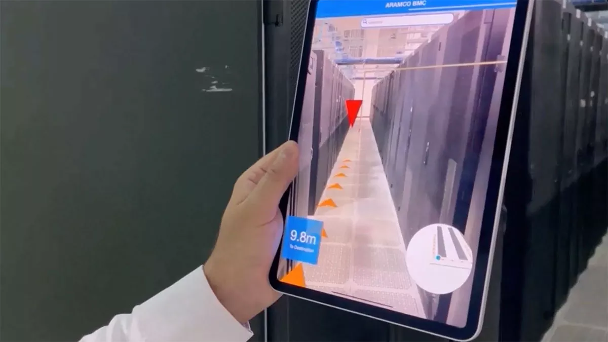 Aramco Virtual Reality IT Corporate Data Center assets