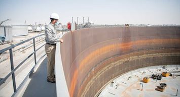 Tank cleaning turns circular in Abqaiq