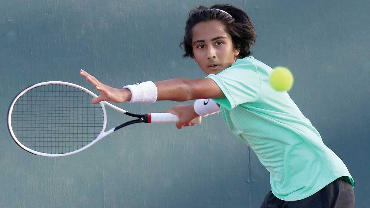 Issah Ali Aramco Dhahran Junior Tennis Association Star