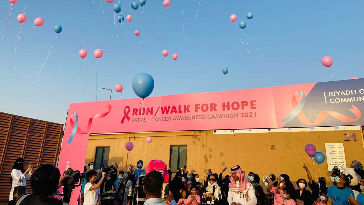 In Riyadh, company's Breast Cancer Awareness campaign a qualified success