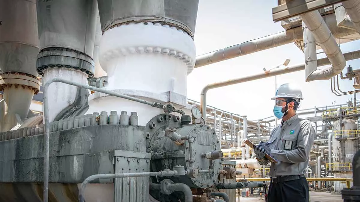 Aramco hydrocarbon journey frozen gas pipes GAS