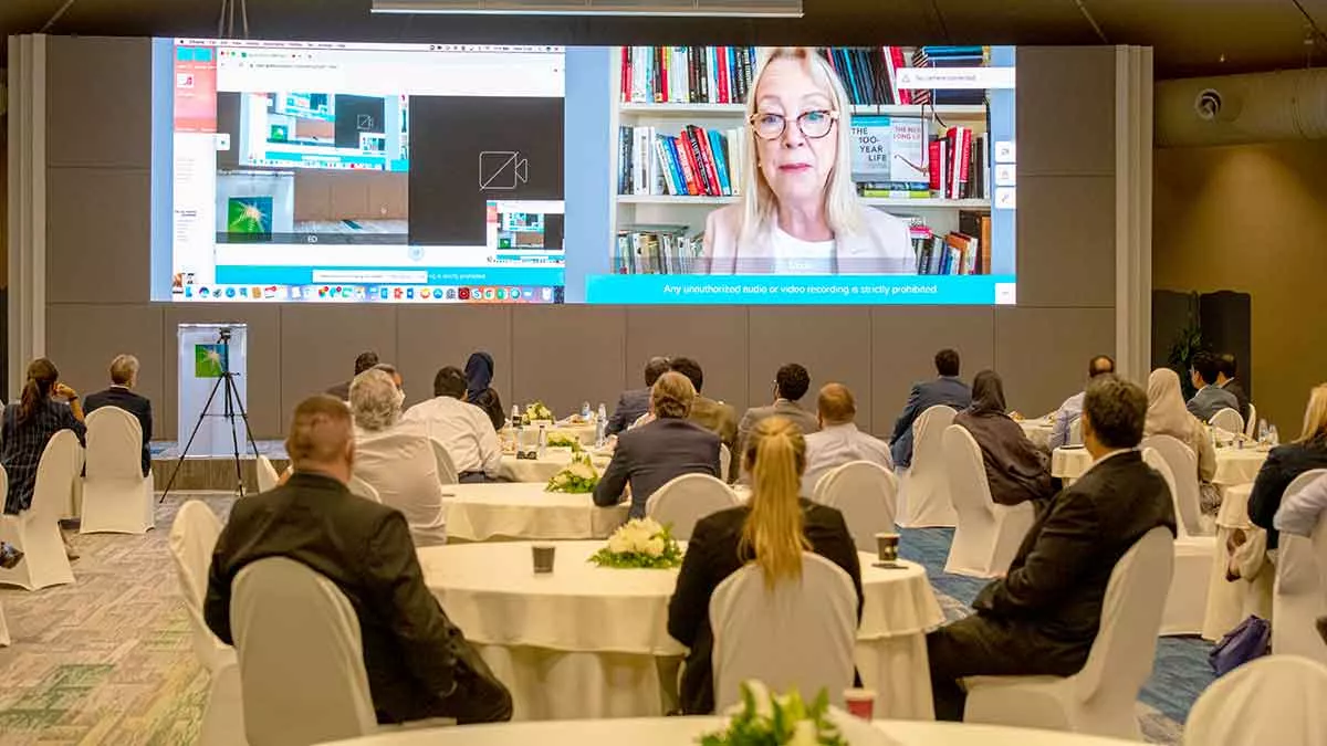 Aramco executive speaker series Lynda Gratton on The Future of Work 
