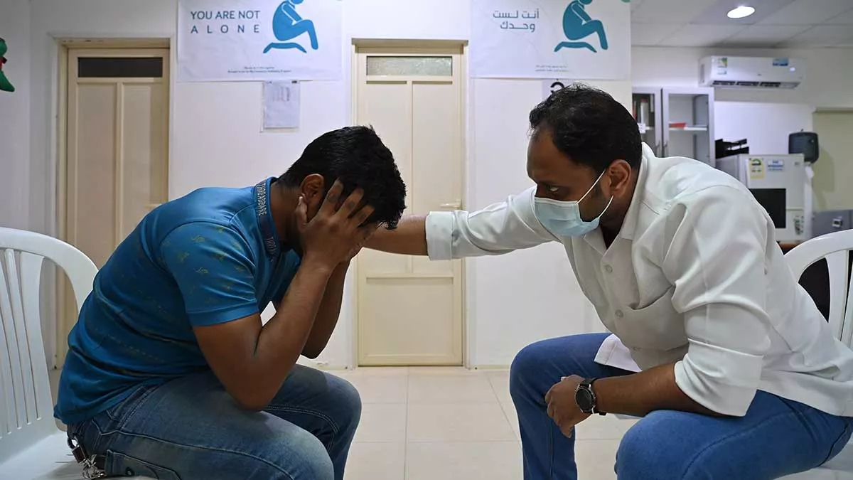 Aramco contractor well-being mental health assessments