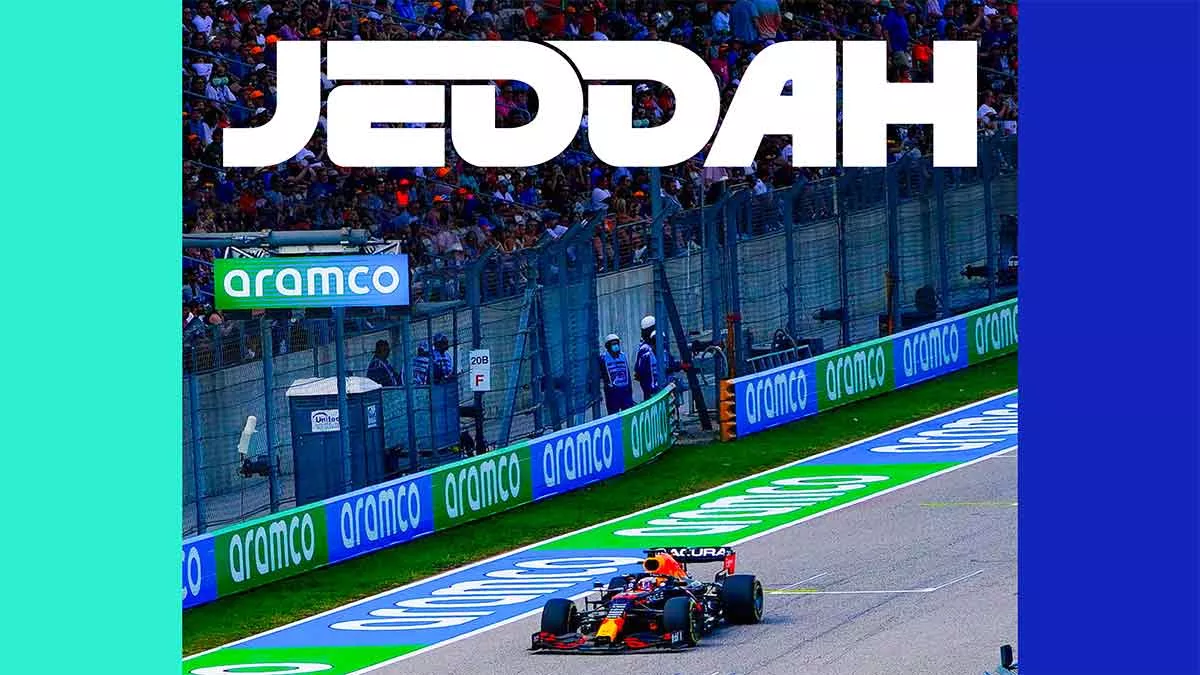 Get your Formula 1 Jiddah race program