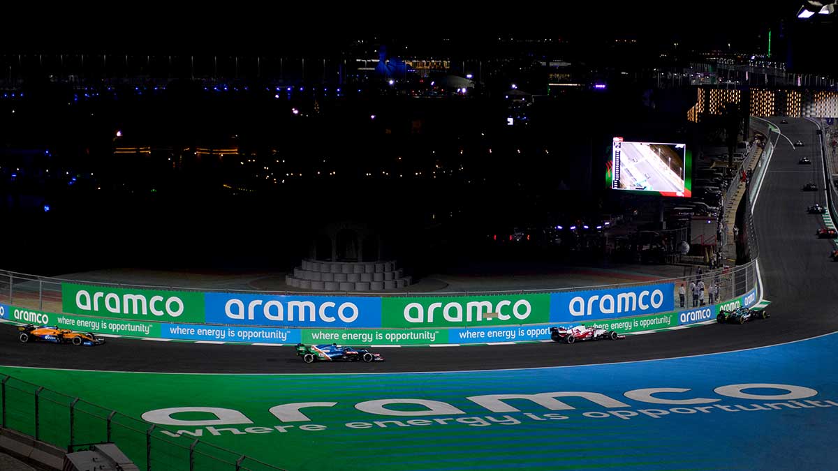 Aramco Jiddah Saudi Arabia Grand Prix Dec. 5, 2021