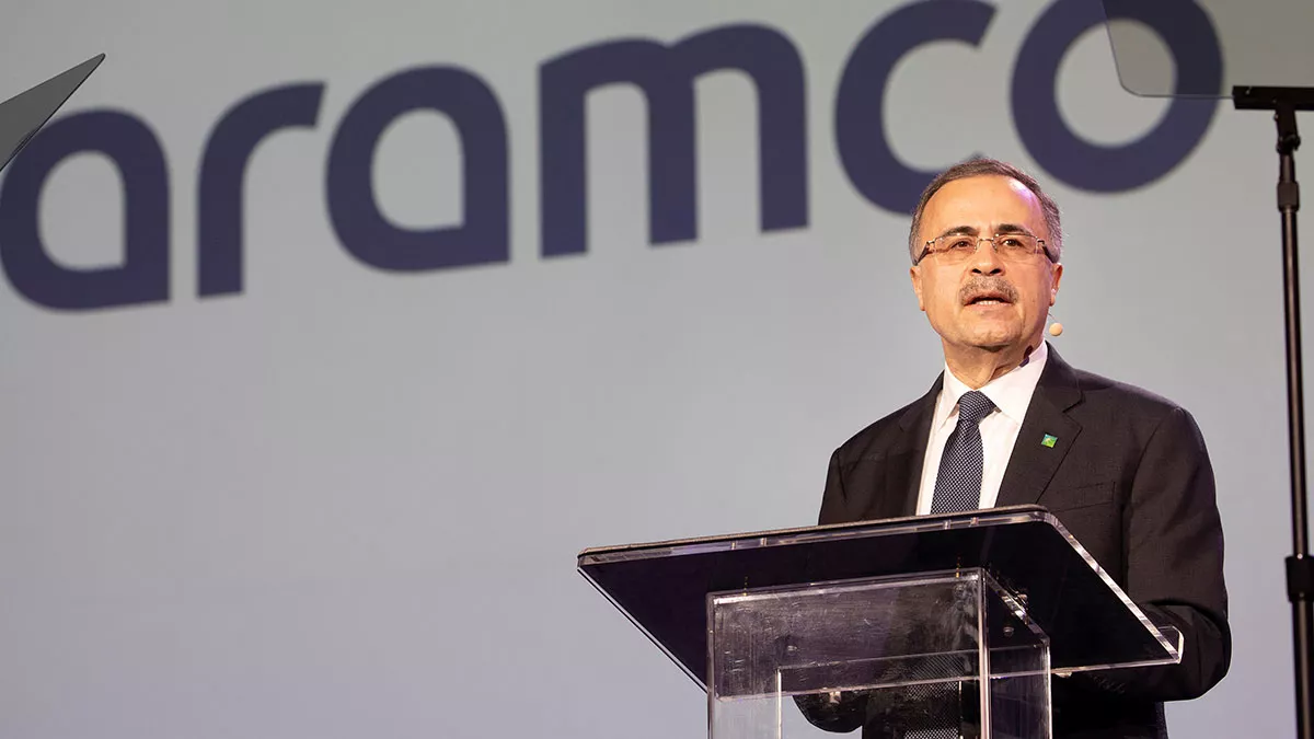 Aramco CEO Amin Nasser speaks about the energy transition at the World Petroleum Congress 2021