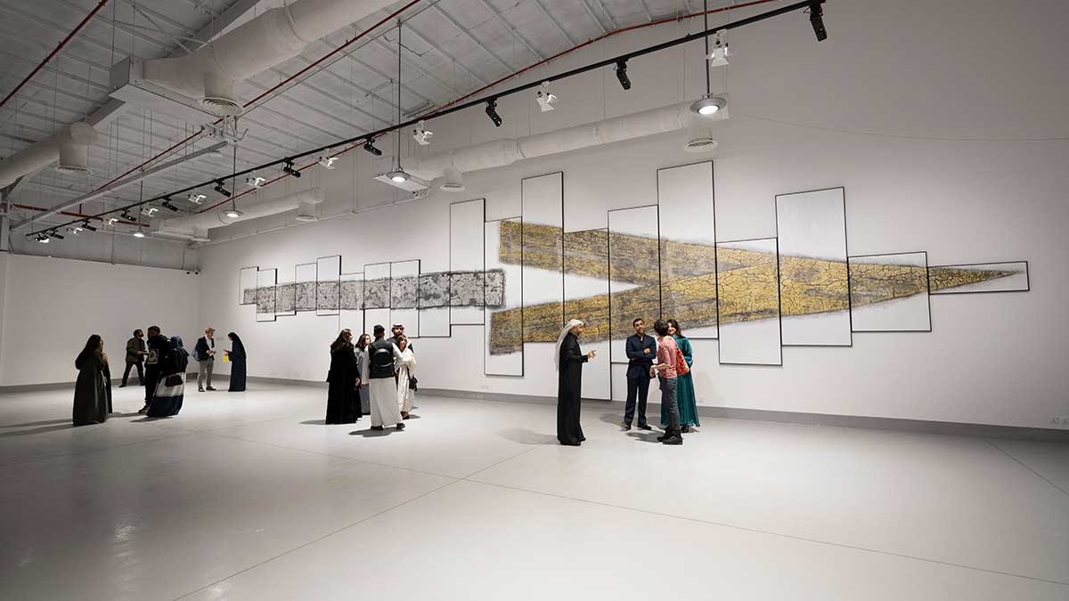 Ithra art contest winner on display in Dhahran E Pluribu Unum - A Modern Fossil