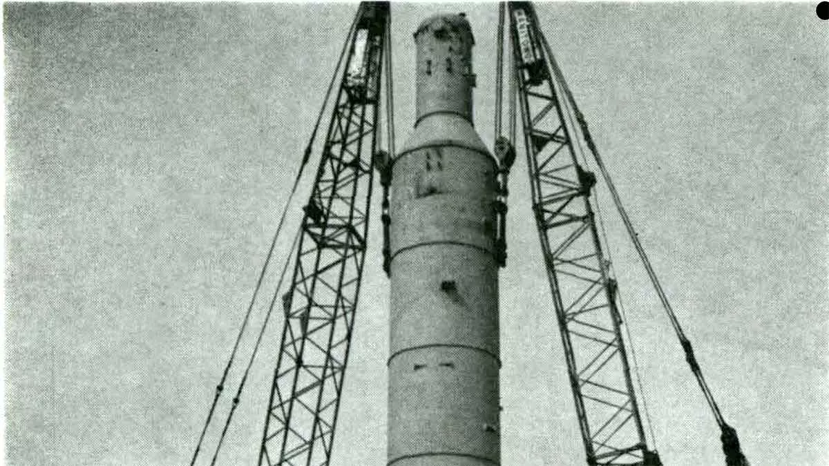 de-ethanizer Column C-501 in Abqaiq Aramco