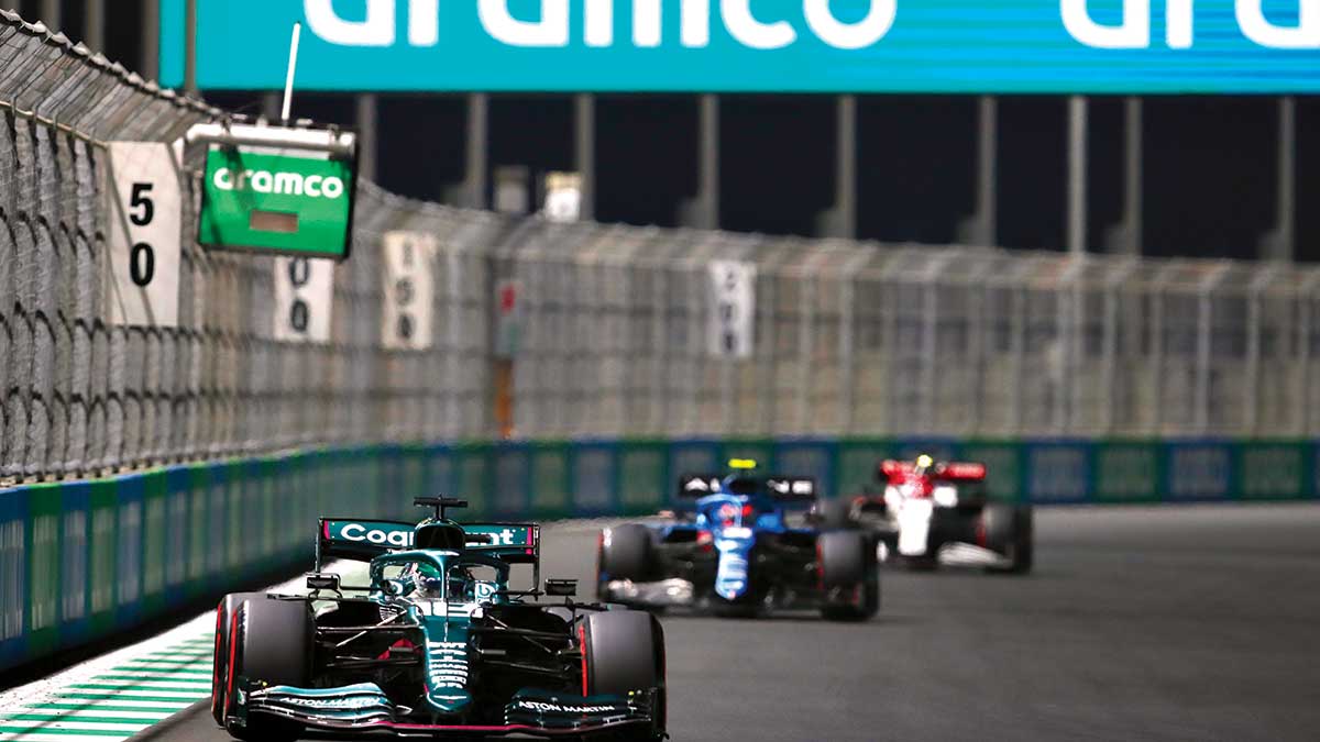 aramco-formula-1 makes -history-saudi-arabian-grand-prix-in-jiddah