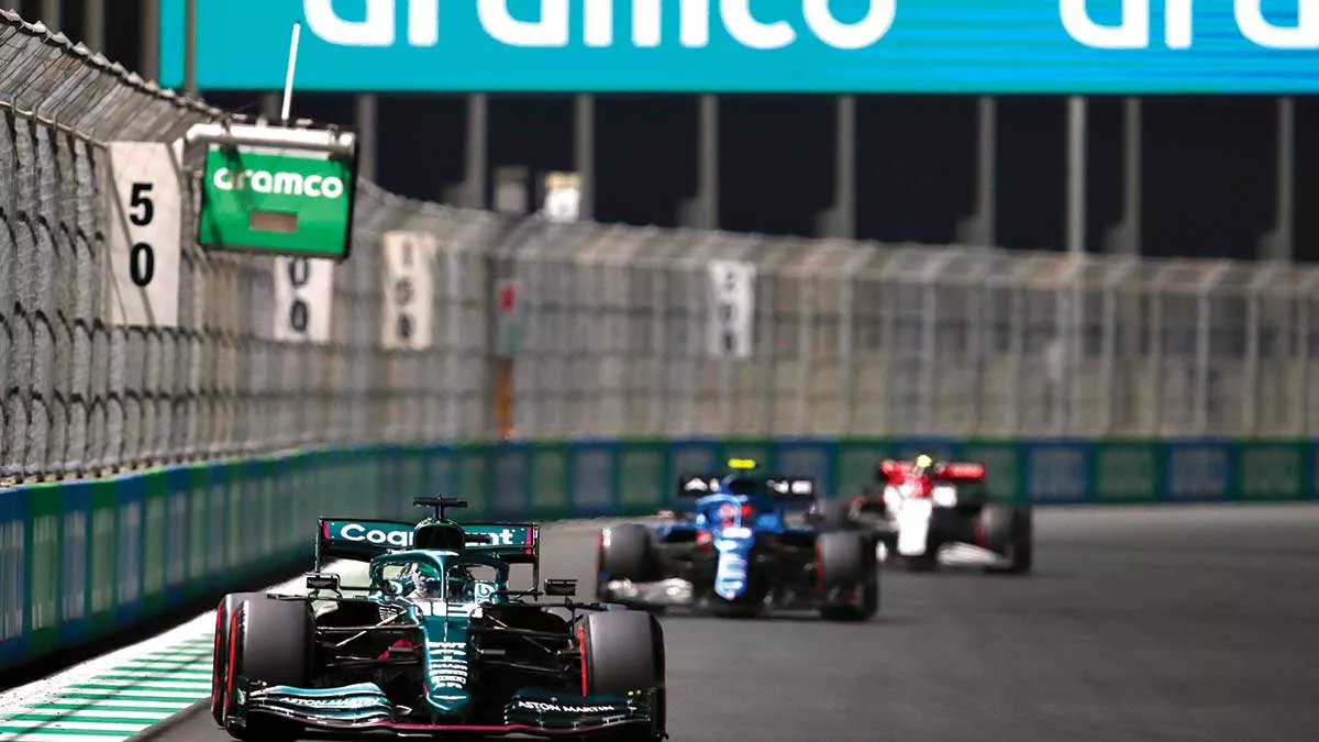 aramco-formula-1 makes -history-saudi-arabian-grand-prix-in-jiddah