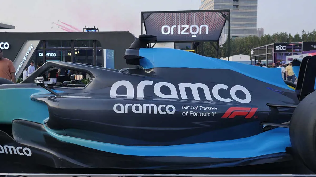 Aramco is a global partner of Formula 1