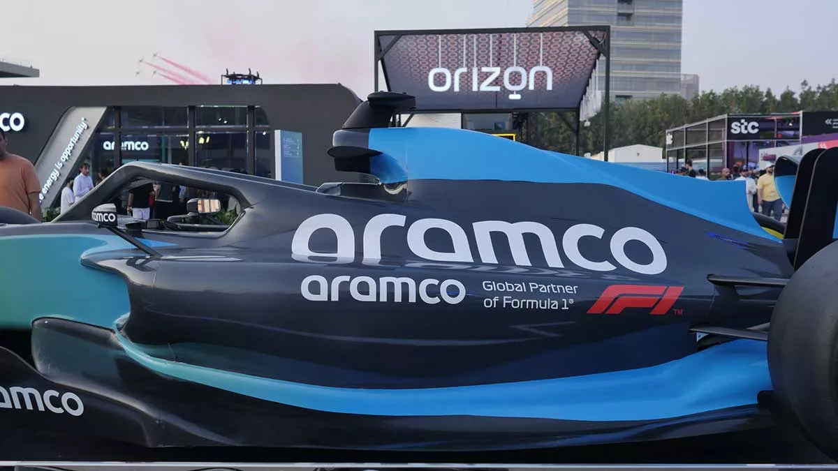 Aramco is a global partner of Formula 1
