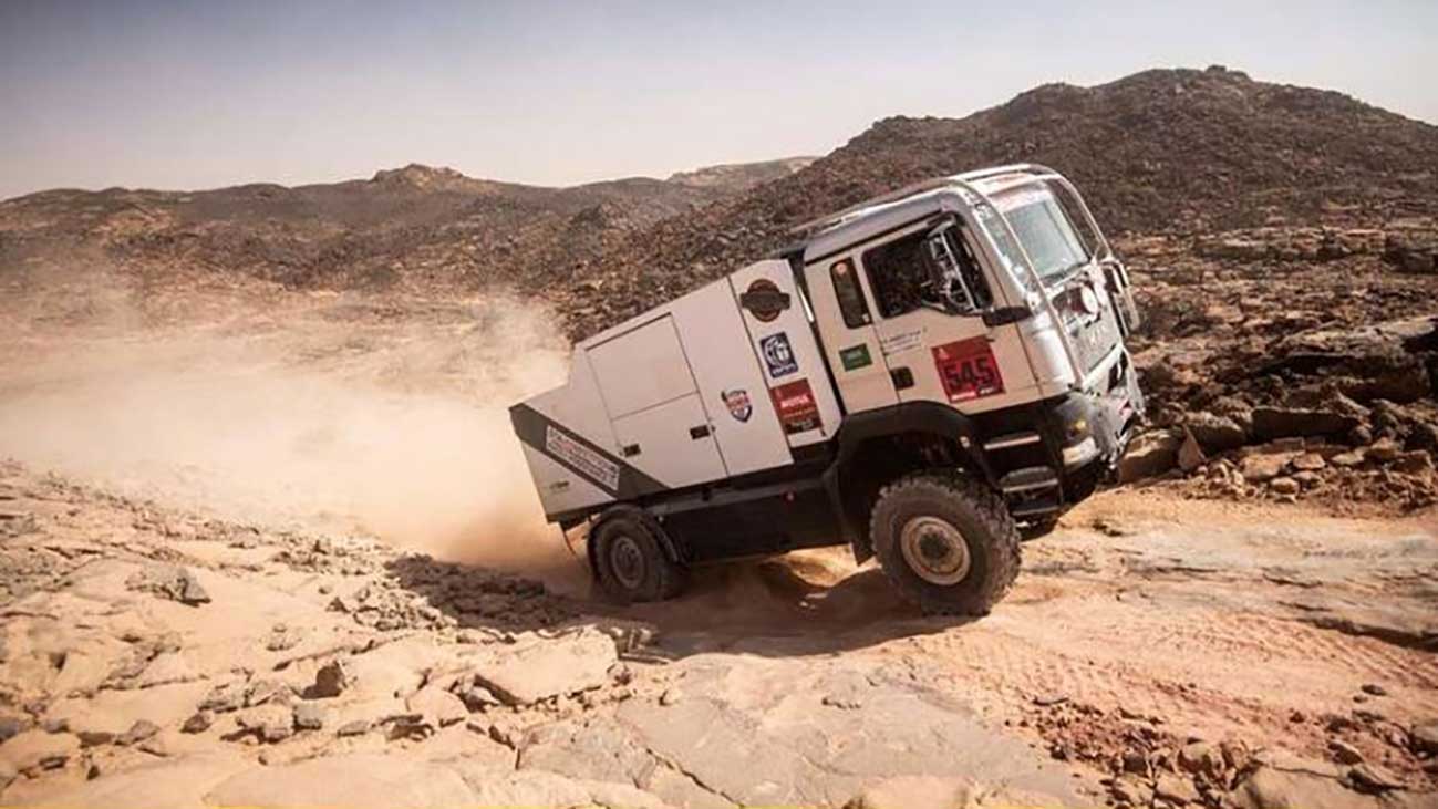 Aramcon Tariq S. Rammah is competing in the Dakar Rally in Jan. 2022