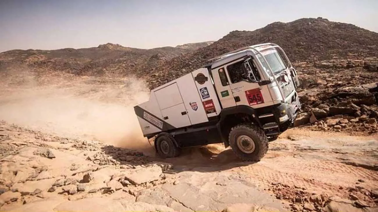 Aramcon Tariq S. Rammah is competing in the Dakar Rally in Jan. 2022