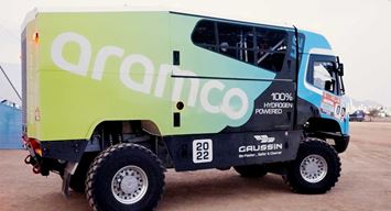 VIDEO: Rolling out Dakar’s first fully hydrogen-fueled truck