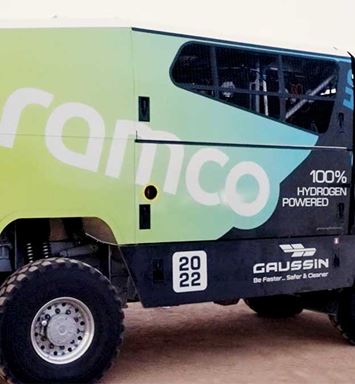 فيديو: النائب الأعلى للرئيس للخدمات الفنية، أحمد السعدي، متحدثًا عن أول شاحنة تعمل بوقود الهيدروجين في رالي دكار 2022م