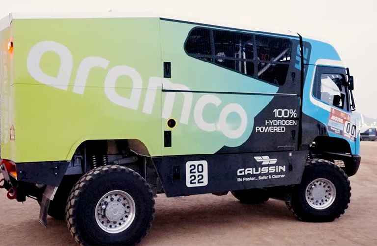VIDEO: Rolling out Dakar’s first fully hydrogen-fueled truck