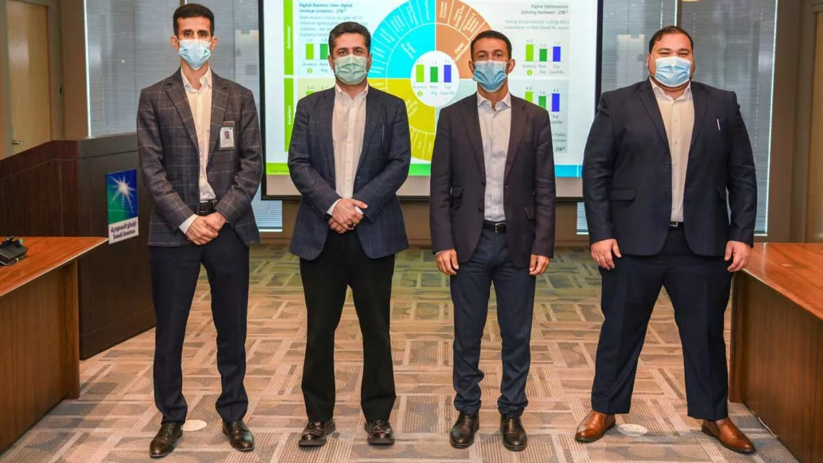 Digital Transformation Assessment Team leader and members Aramco