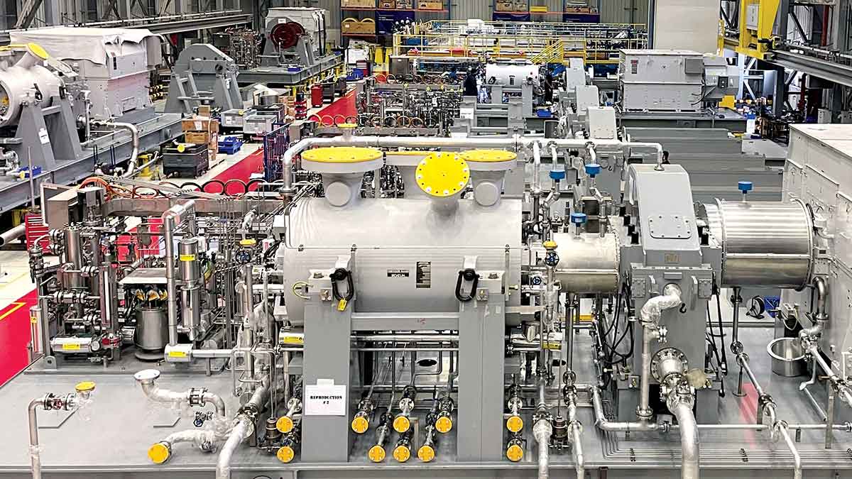 Made in Saudi Injection Compressor for Gas Reservoir Storage Project