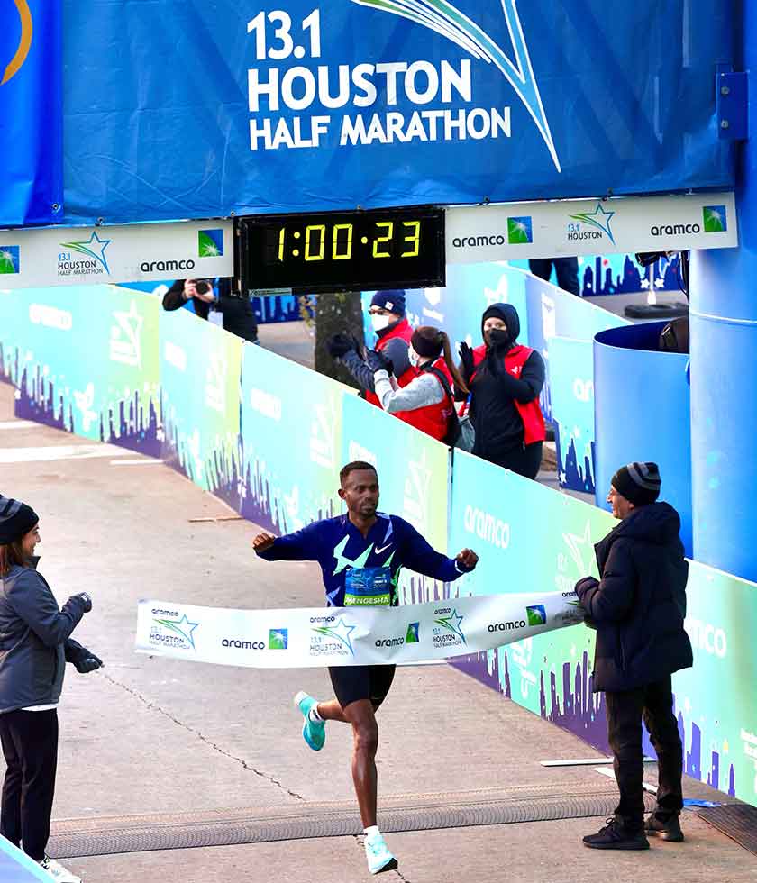 Records fall at Aramco Houston Half Marathon