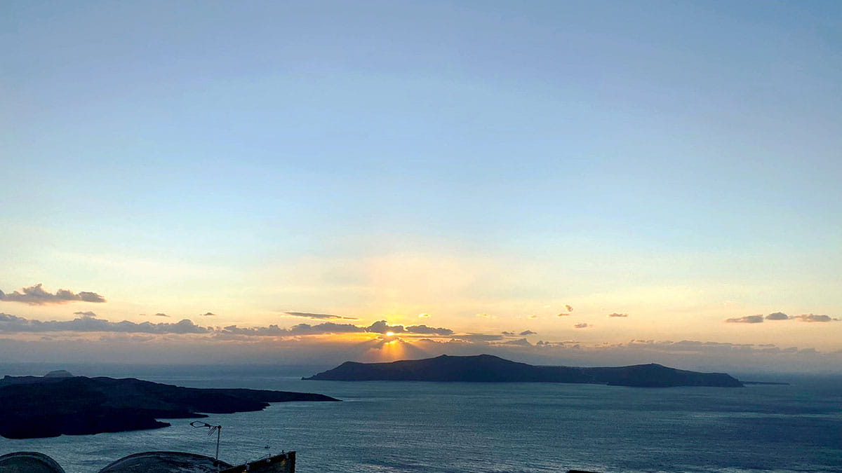 Send Us Your Photo: Santorini sunset