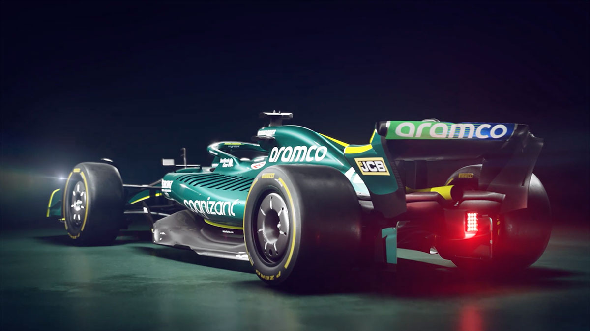 Aston Martin Cognizant Aramco Formula One Team car reveal