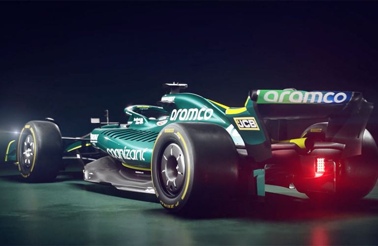 VIDEO: Aston Martin and Aramco unveil new race car