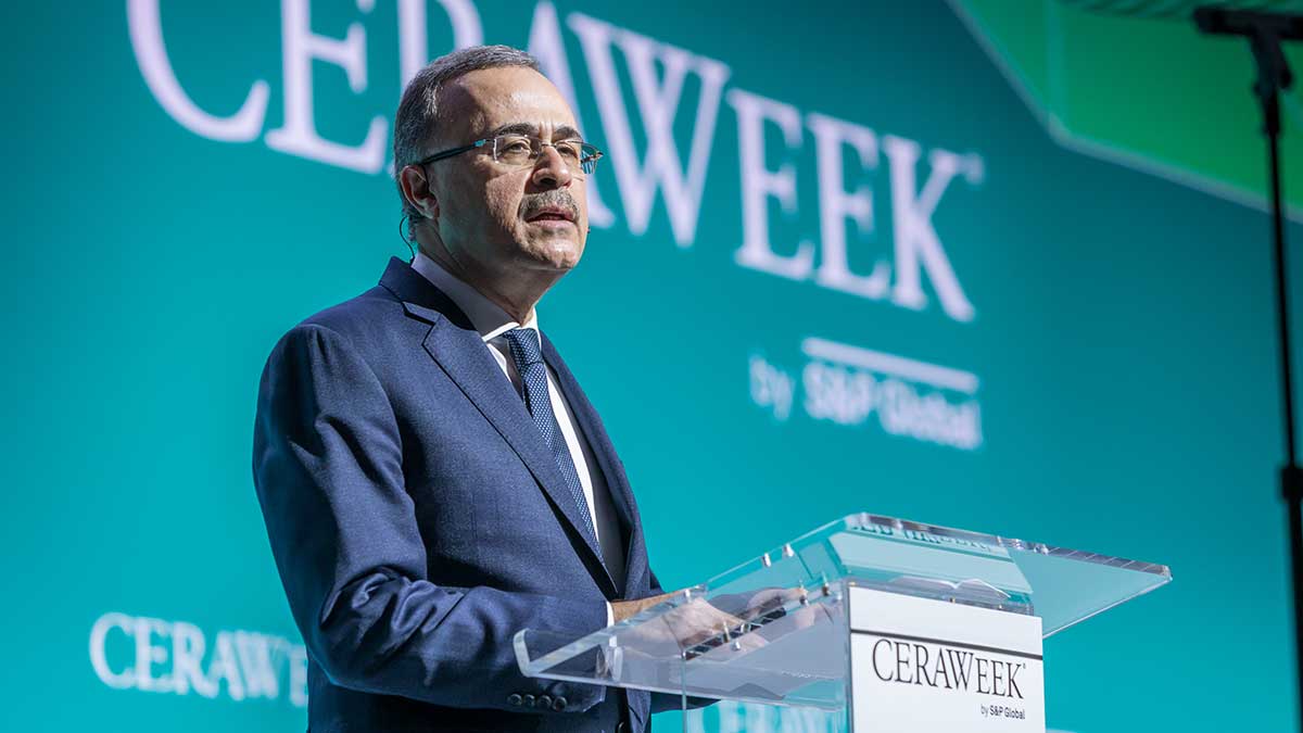 فيديو: أمين الناصر متحدثًا خلال مؤتمر سيراويك للطاقة