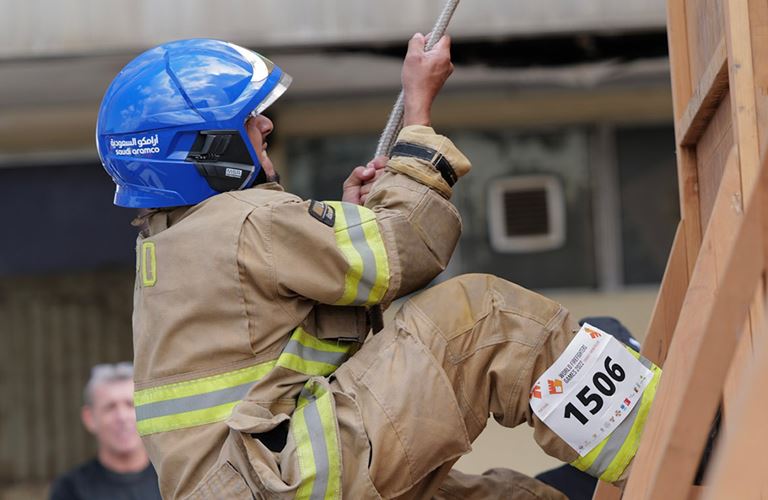 Aramco firefighters shine at World Games