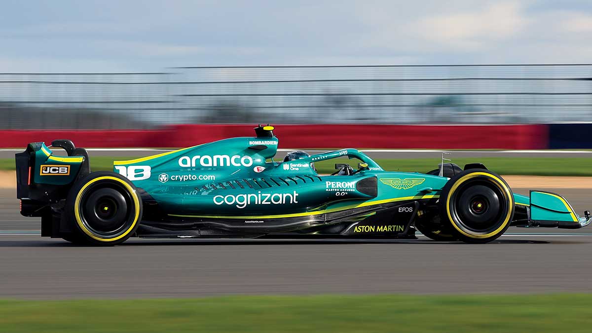 Aramco brand Aston-Martin vehicle partnership